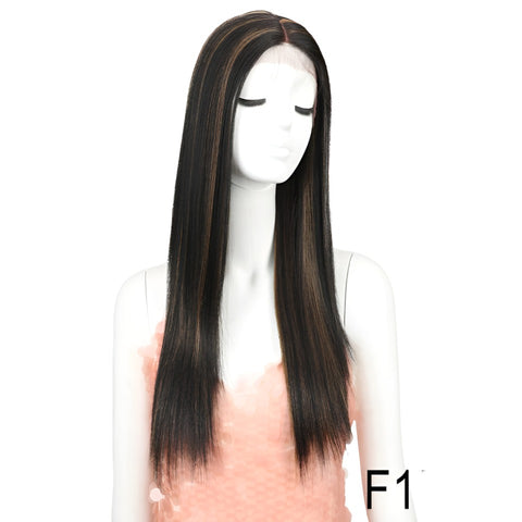 Headline |  26 Inch Classic Straight Middle Part Lace Wig | various colors available