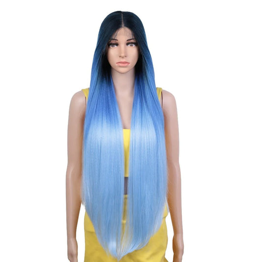 BENA | 36" Kinky Straight Synthetic Lace Front Wig | Cosplay Wig | various colors available