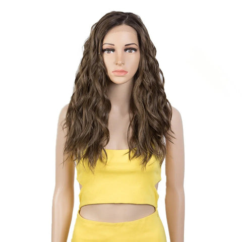 Mara |  6.5*4.5 Mono Lace Front Wig |19 Inch Natural Wavy | Ombre Blonde