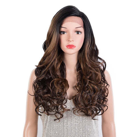 H Helen |  22 Inch Tousled Wave 5 Inch Lace Part | various colors available