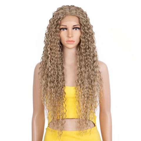 Kelly |  30 Inch Energetic Spring Curly Part Lace Wig