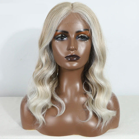 Vanessa |  18 Inch Middle Part Lace Front Wavy Wig | various colors available