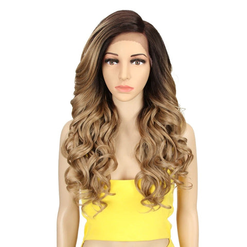 H Helen |  22 Inch Tousled Wave 5 Inch Lace Part | various colors available