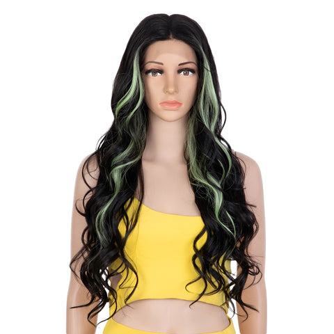 Arika |  Middle Part Easy 360 Synthetic Lace Front Wig | 29 Inch Loose Wave | various colors available